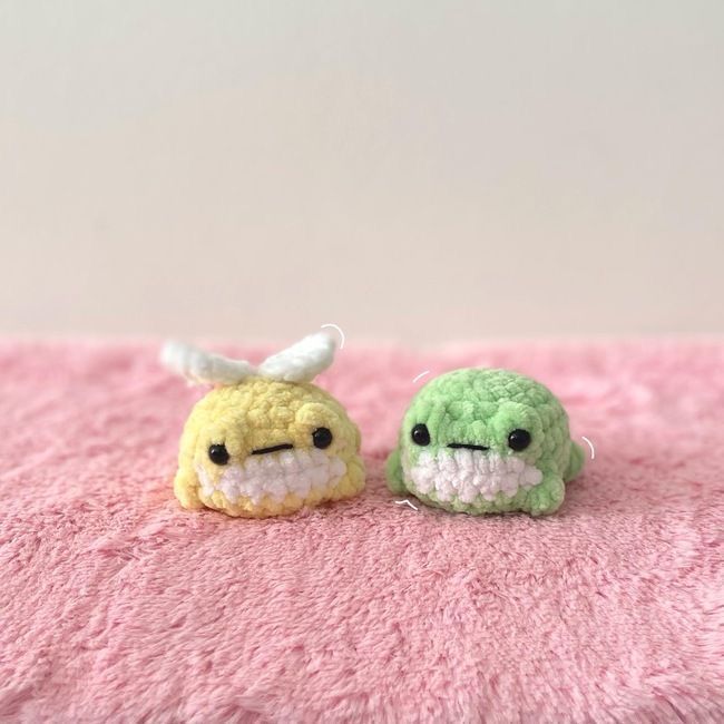 Cute Crochet Frogs